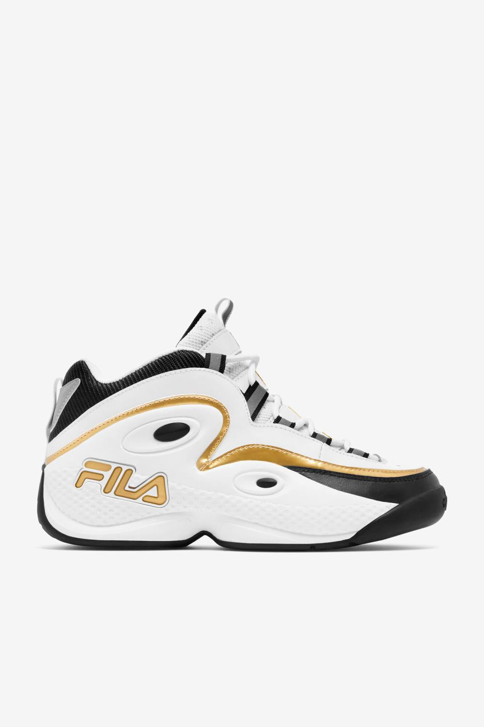 Men Sneakers &amp; Lifestyle | FILA Men's Grant Hill 3 115 WHITE / BLACK / METALLIC GOLD