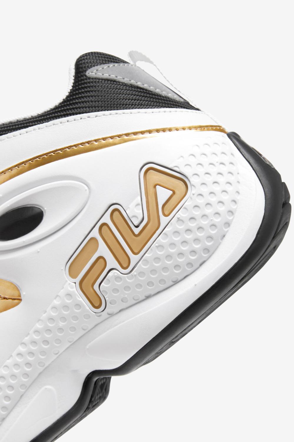 Men Sneakers &amp; Lifestyle | FILA Men's Grant Hill 3 115 WHITE / BLACK / METALLIC GOLD