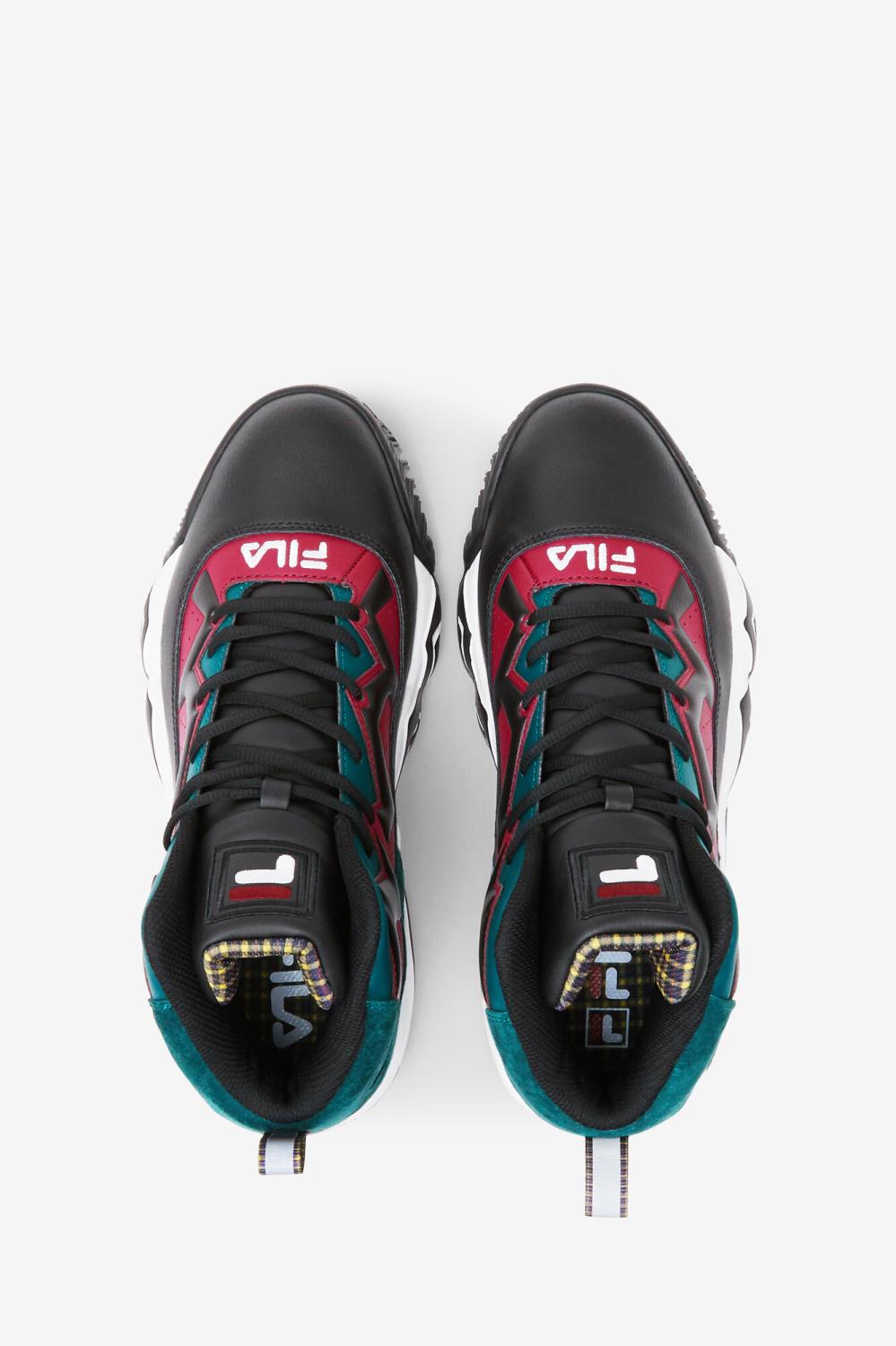 Men Sneakers &amp; Lifestyle | FILA Men's MB 014 BLACK / JUNE BUG / SAFFRON