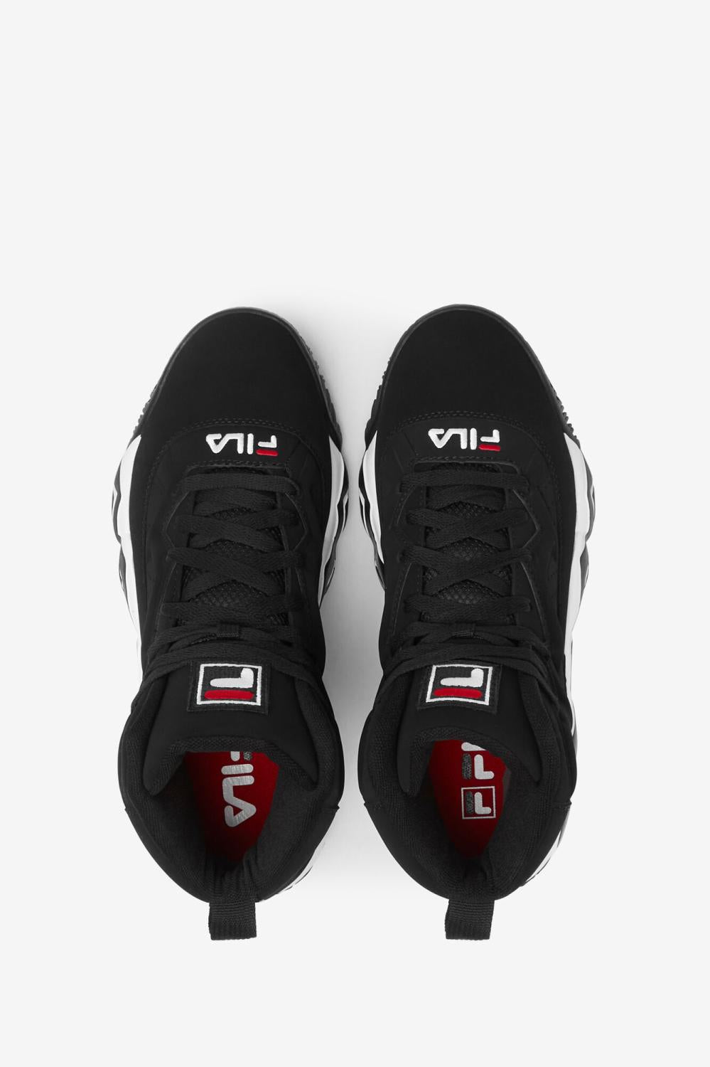 Men Sneakers &amp; Lifestyle | FILA Men's MB 014 BLACK / WHITE / FILA RED
