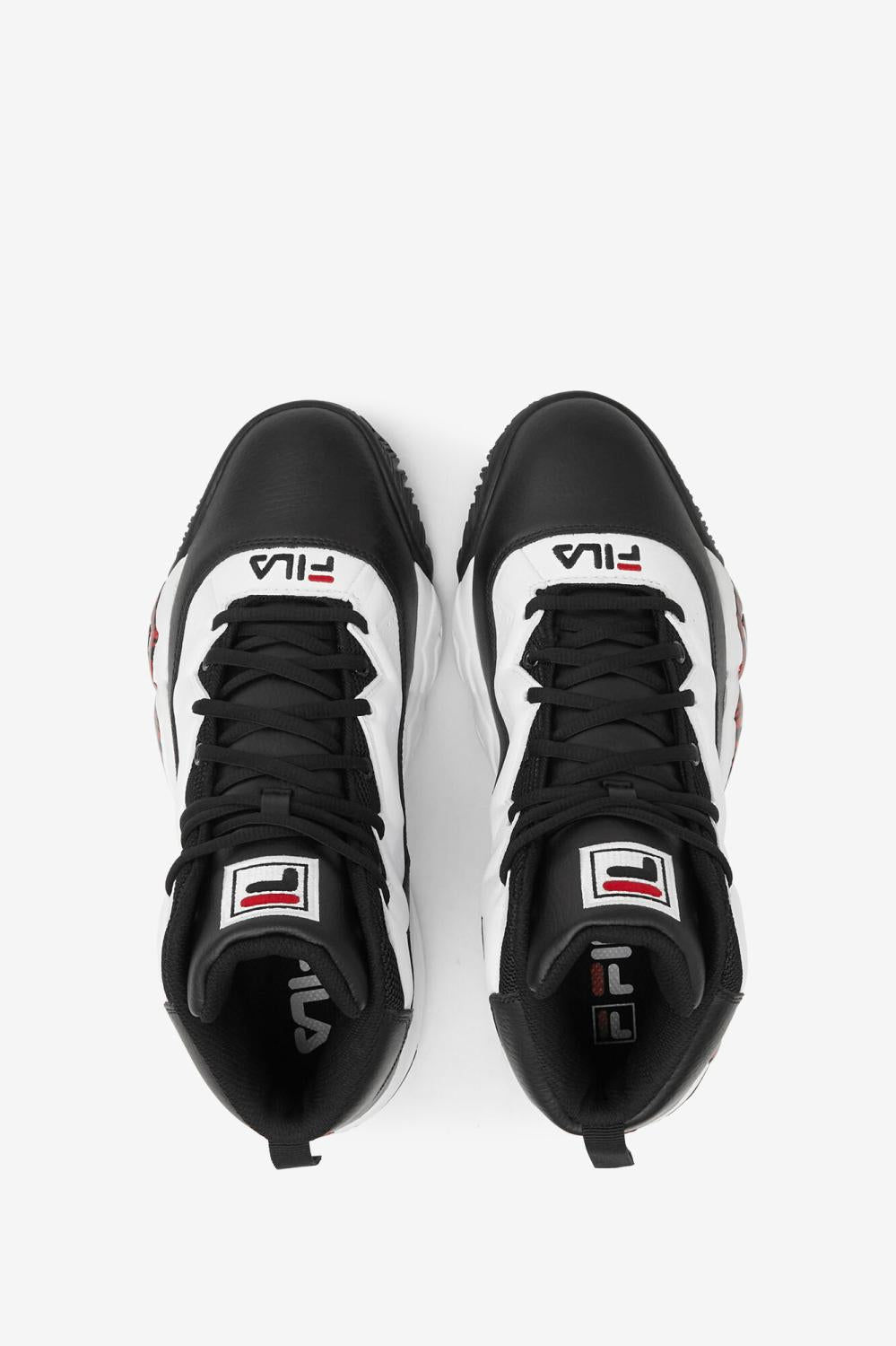 Men Sneakers &amp; Lifestyle | FILA Men's MB 014 BLACK / WHITE / FILA RED