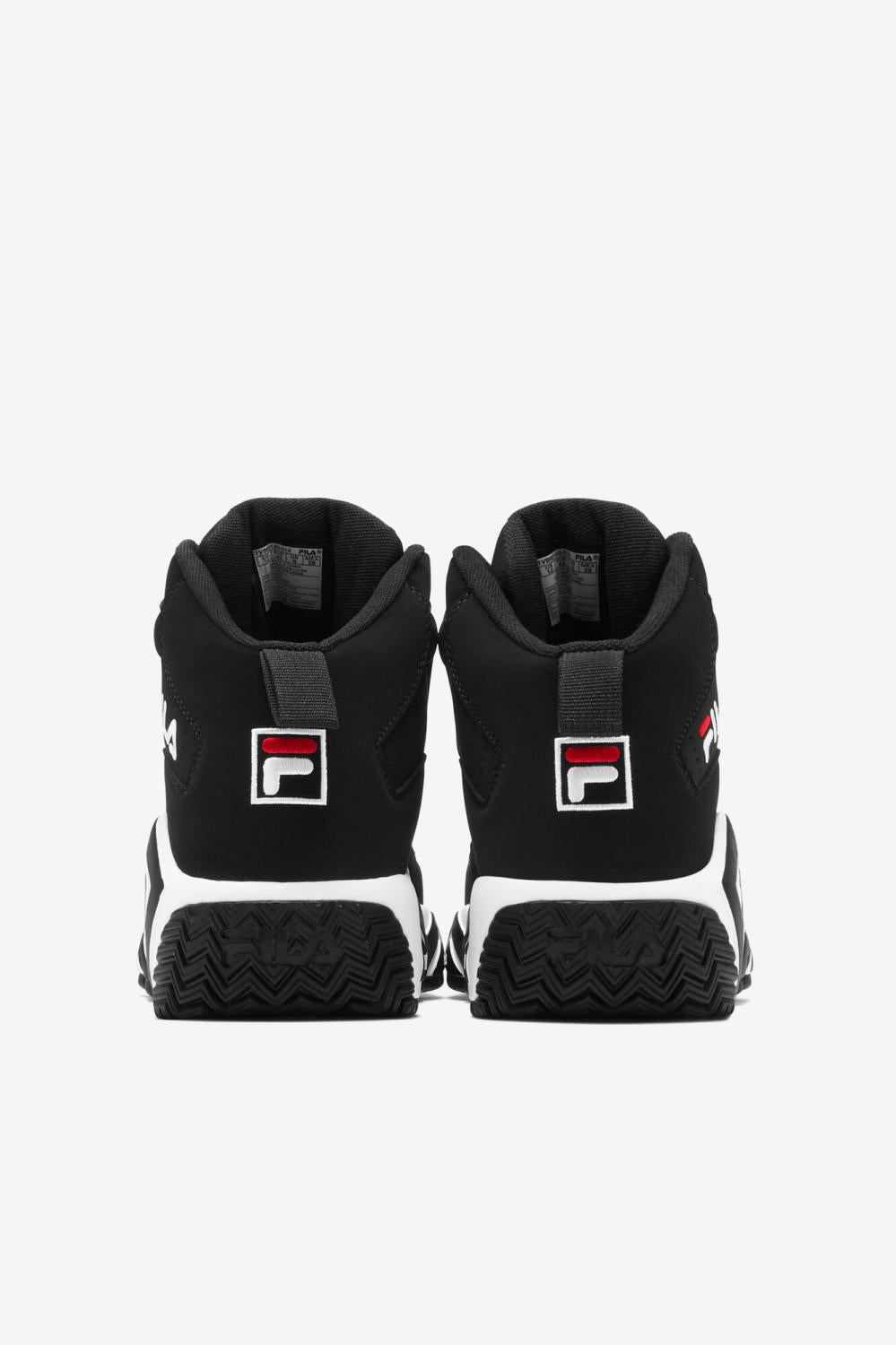 Men Sneakers &amp; Lifestyle | FILA Men's MB 014 BLACK / WHITE / FILA RED