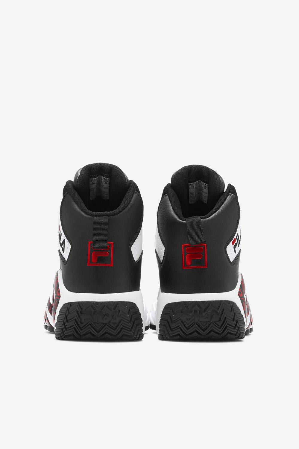 Men Sneakers &amp; Lifestyle | FILA Men's MB 014 BLACK / WHITE / FILA RED