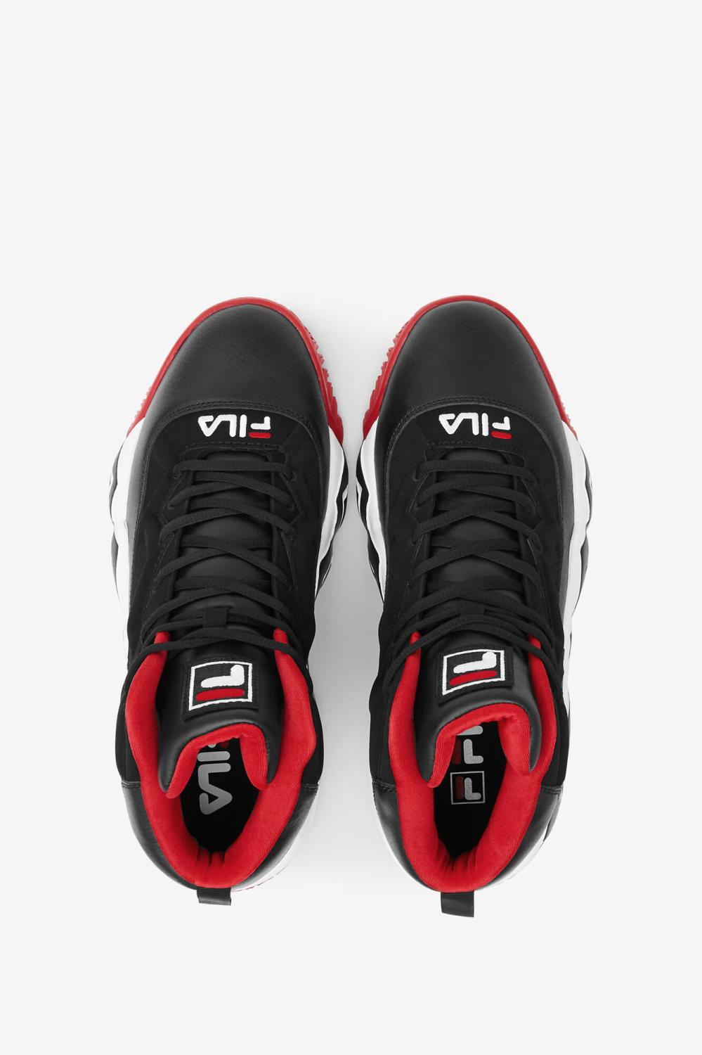 Men Sneakers &amp; Lifestyle | FILA Men's MB 014 BLACK / WHITE / RED