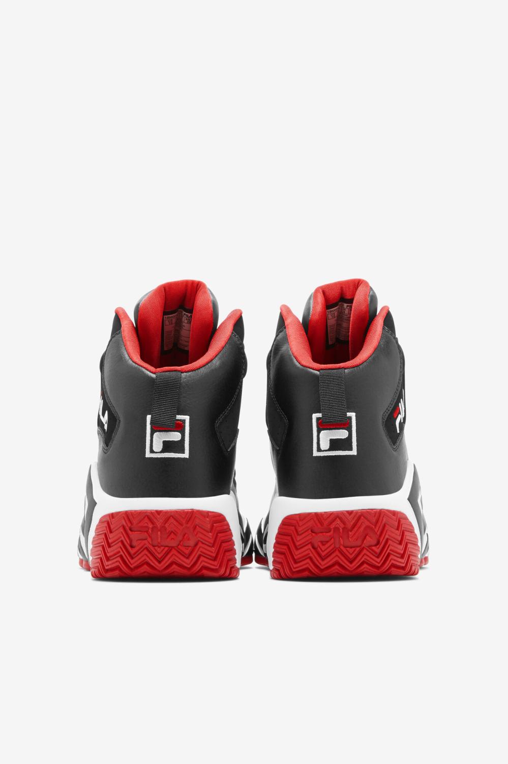 Men Sneakers &amp; Lifestyle | FILA Men's MB 014 BLACK / WHITE / RED