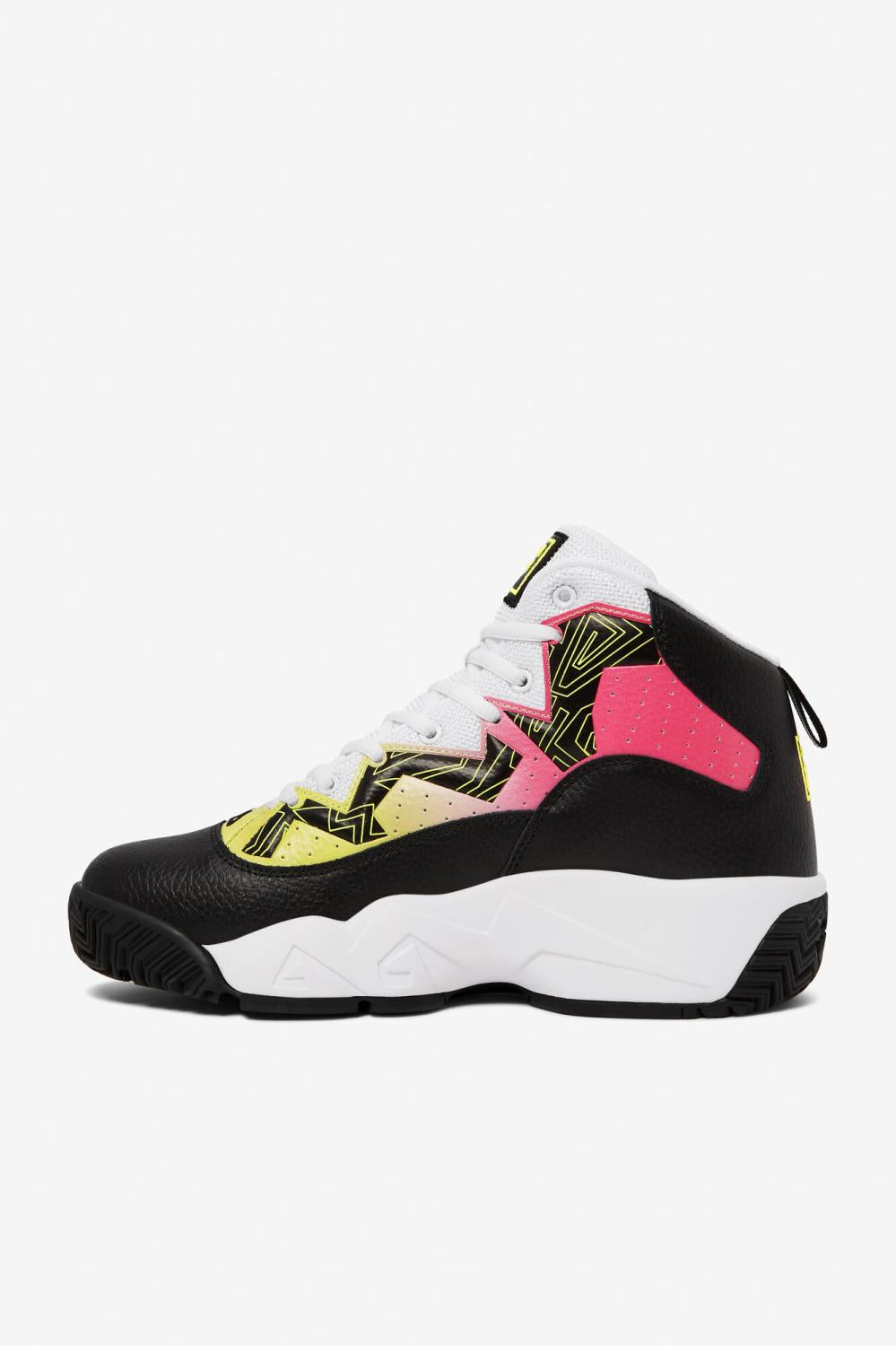 Men Sneakers &amp; Lifestyle | FILA Men's MB 016 BLACK / SAFETY YELLOW / WHITE