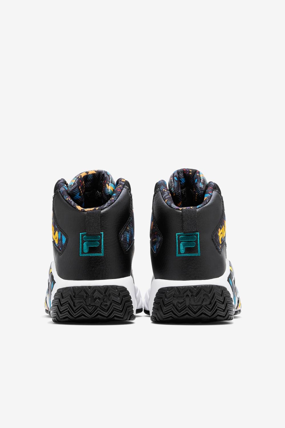 Men Sneakers &amp; Lifestyle | FILA Men's MB 042 BLACK / JUNE BUG / SAFFRON