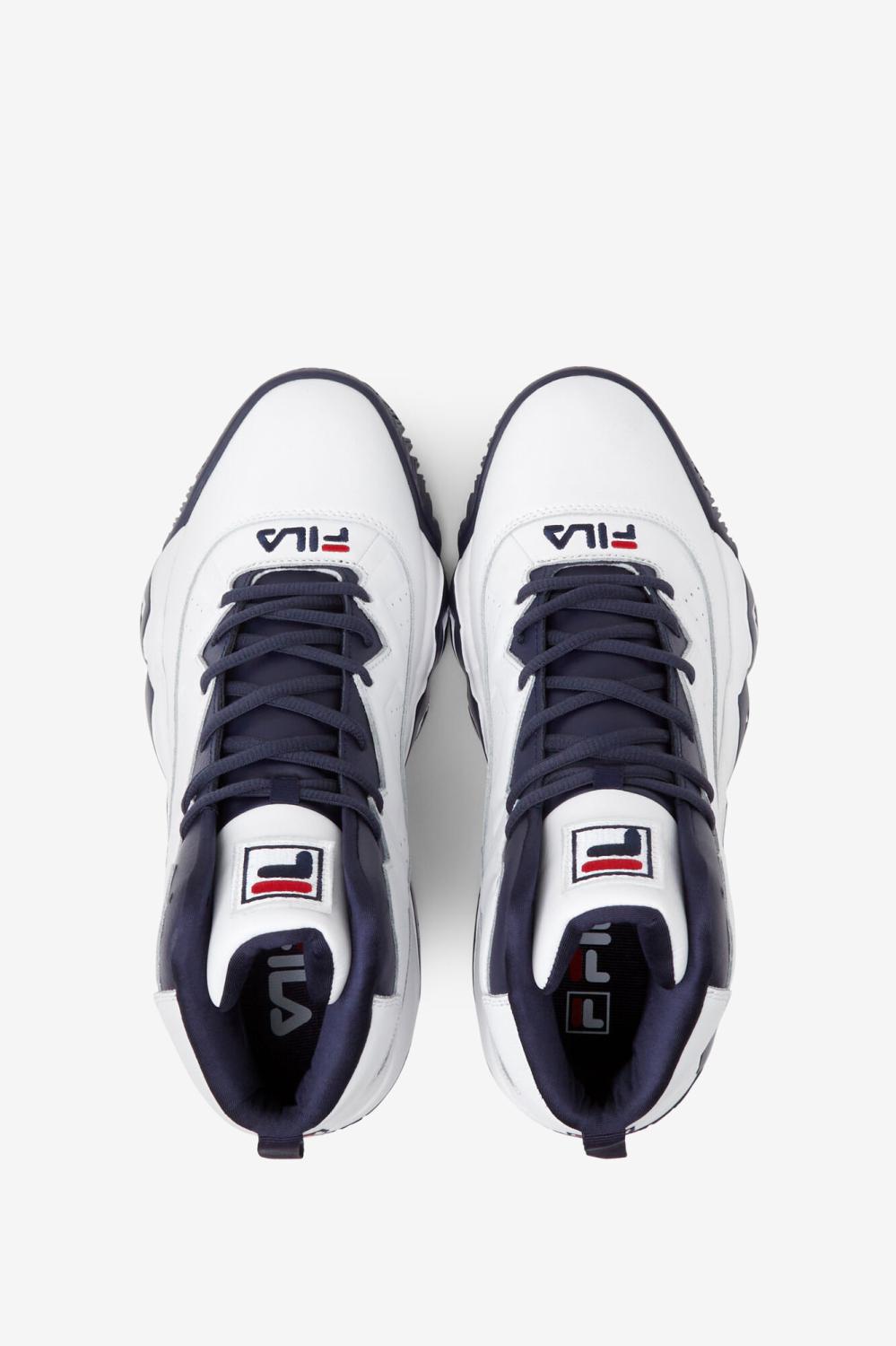 Men Sneakers &amp; Lifestyle | FILA Men's MB 125 WHITE / NAVY / RED