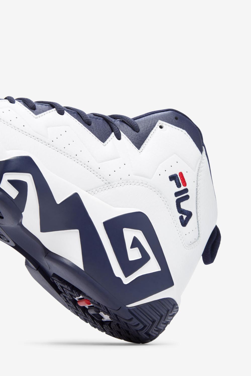 Men Sneakers &amp; Lifestyle | FILA Men's MB 125 WHITE / NAVY / RED