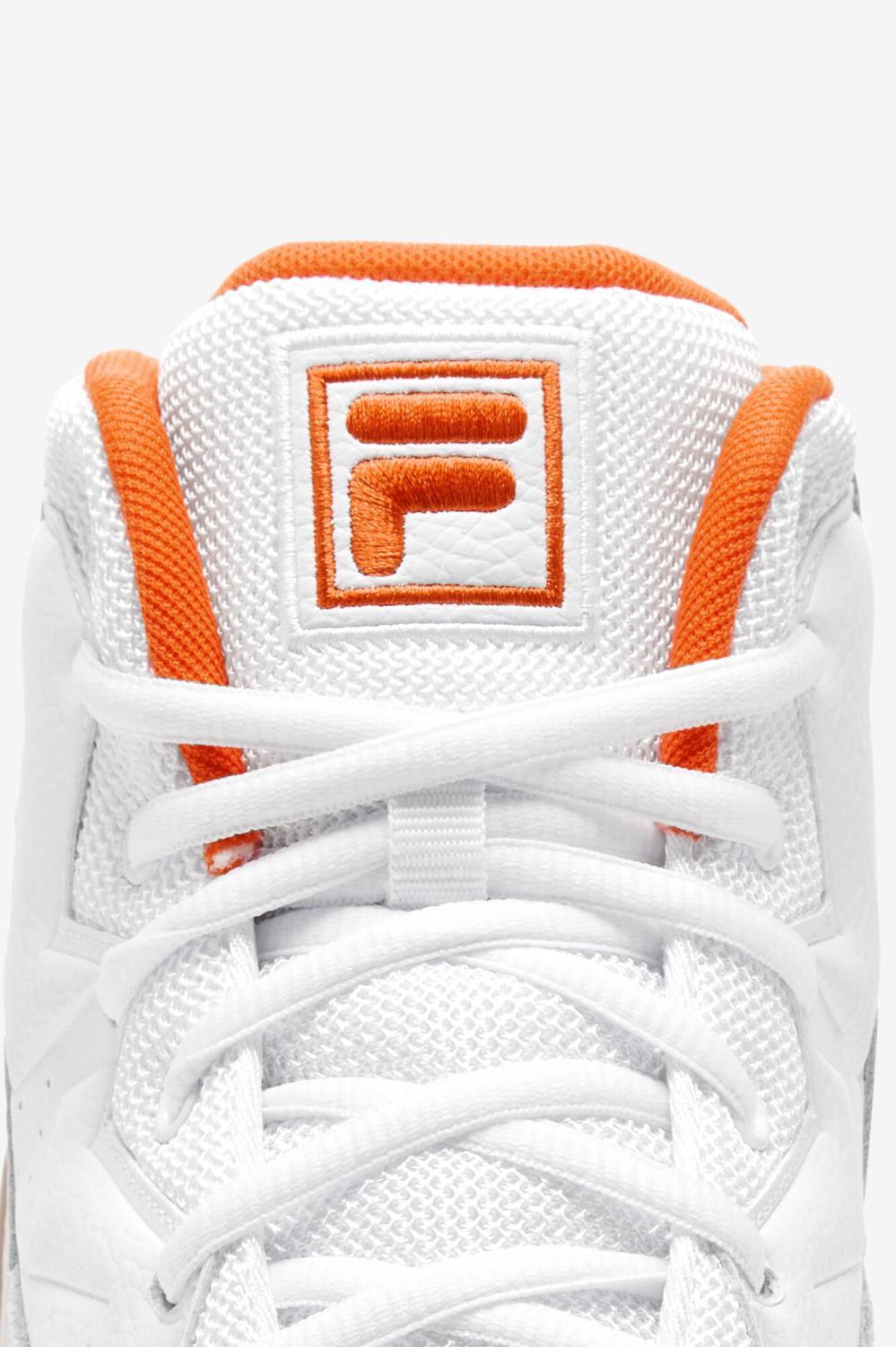 Men Sneakers &amp; Lifestyle | FILA Men's MB 128 WHITE / MANDARIN RED / GARDENIA