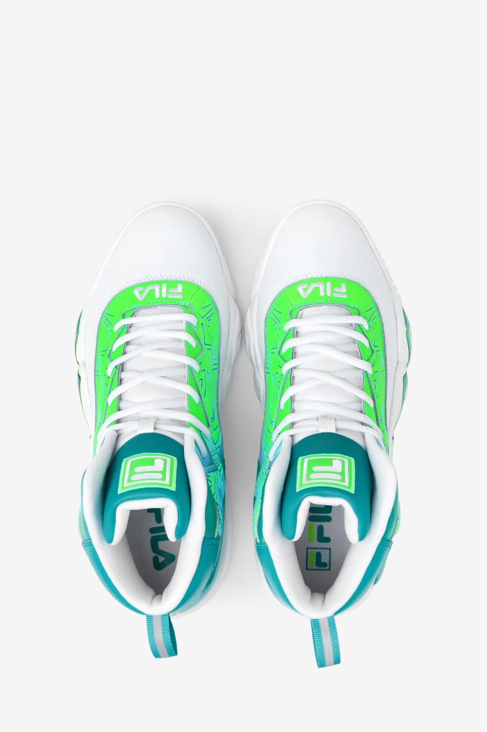Men Sneakers &amp; Lifestyle | FILA Men's MB 142 WHITE / CERAMIC / GREEN GECKO