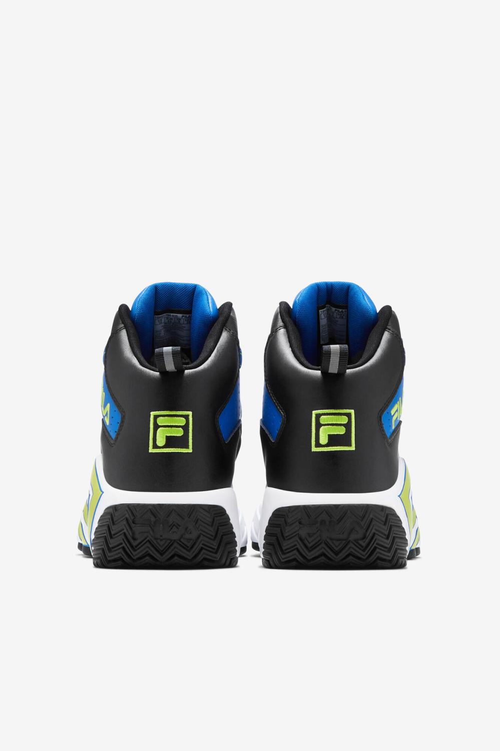 Men Sneakers &amp; Lifestyle | FILA Men's MB 405 PRINCE BLUE / BLACK / LIME PUNCH