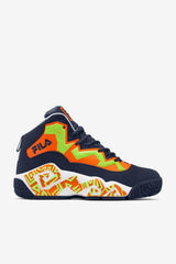 Men Sneakers &amp; Lifestyle | FILA Men's MB 423 DRESS BLUE / RED ORANGE / WHITE