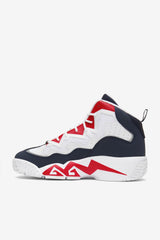 Men Sneakers &amp; Lifestyle | FILA Men's MB FG 422 DRESS BLUE / FILA RED / WHITE