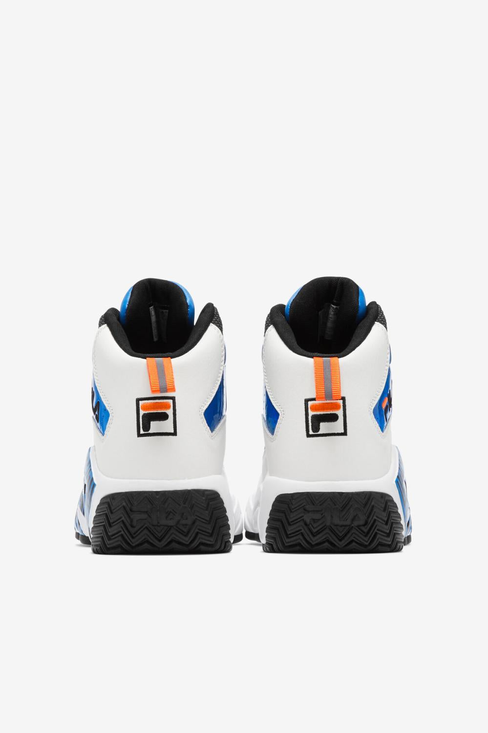 Men Sneakers &amp; Lifestyle | FILA Men's MB Night Walk 132 WHISPER WHITE / PRINCESS BLUE / VIBRANT ORANGE