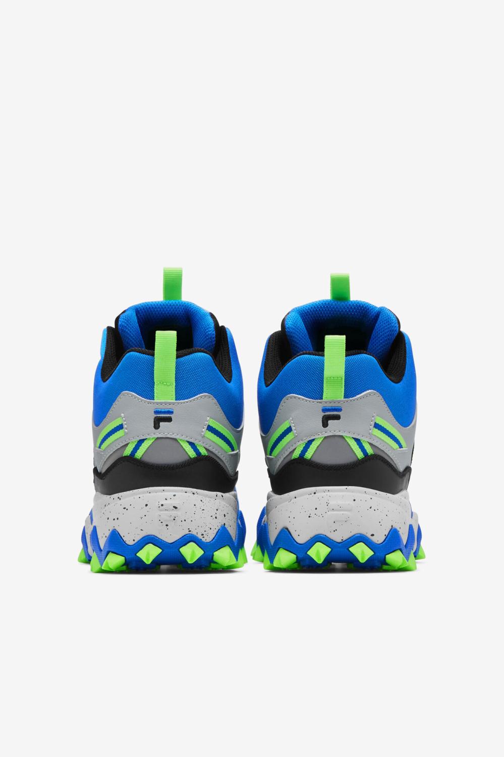 Men Sneakers &amp; Lifestyle | FILA Men's Oakmont Tr Mid 042 BLACK / HIGH RISE / ELECTRIC BLUE