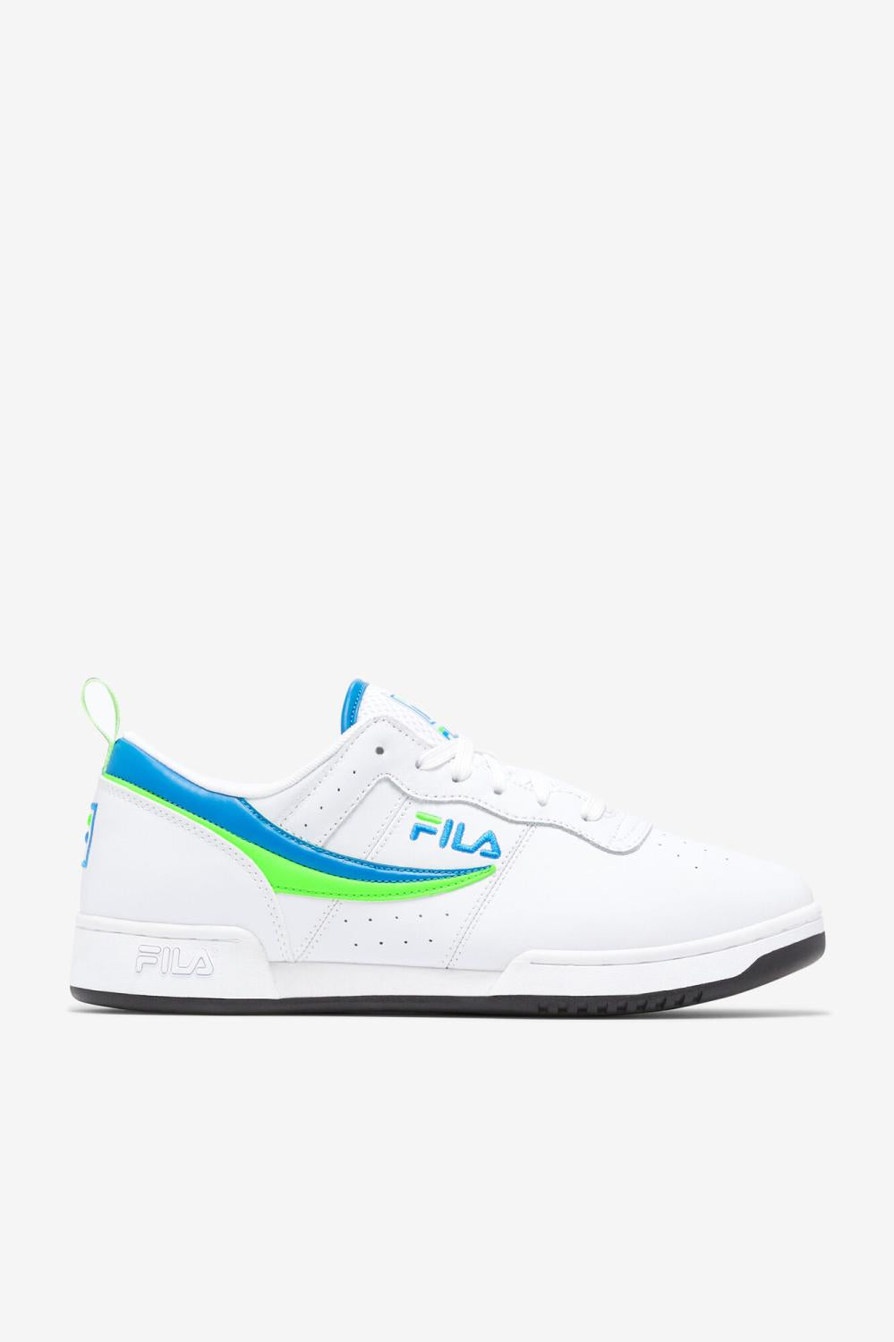 Men Sneakers &amp; Lifestyle | FILA Men's Original Fitness 116 WHITE / GREEN GECKO / BLACK