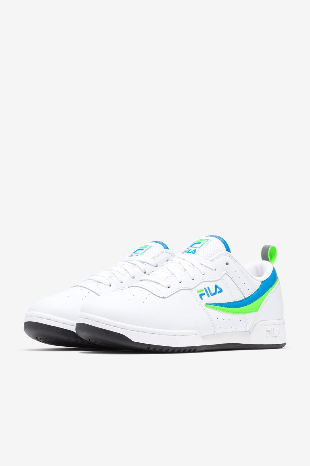 Men Sneakers &amp; Lifestyle | FILA Men's Original Fitness 116 WHITE / GREEN GECKO / BLACK