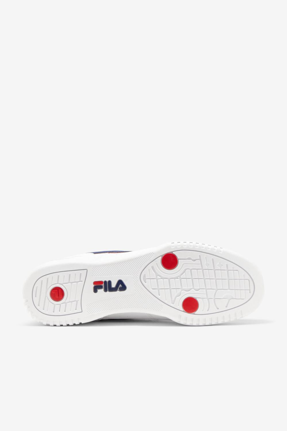 Men Sneakers &amp; Lifestyle | FILA Men's Original Fitness Offset 125 WHITE / NAVY / RED