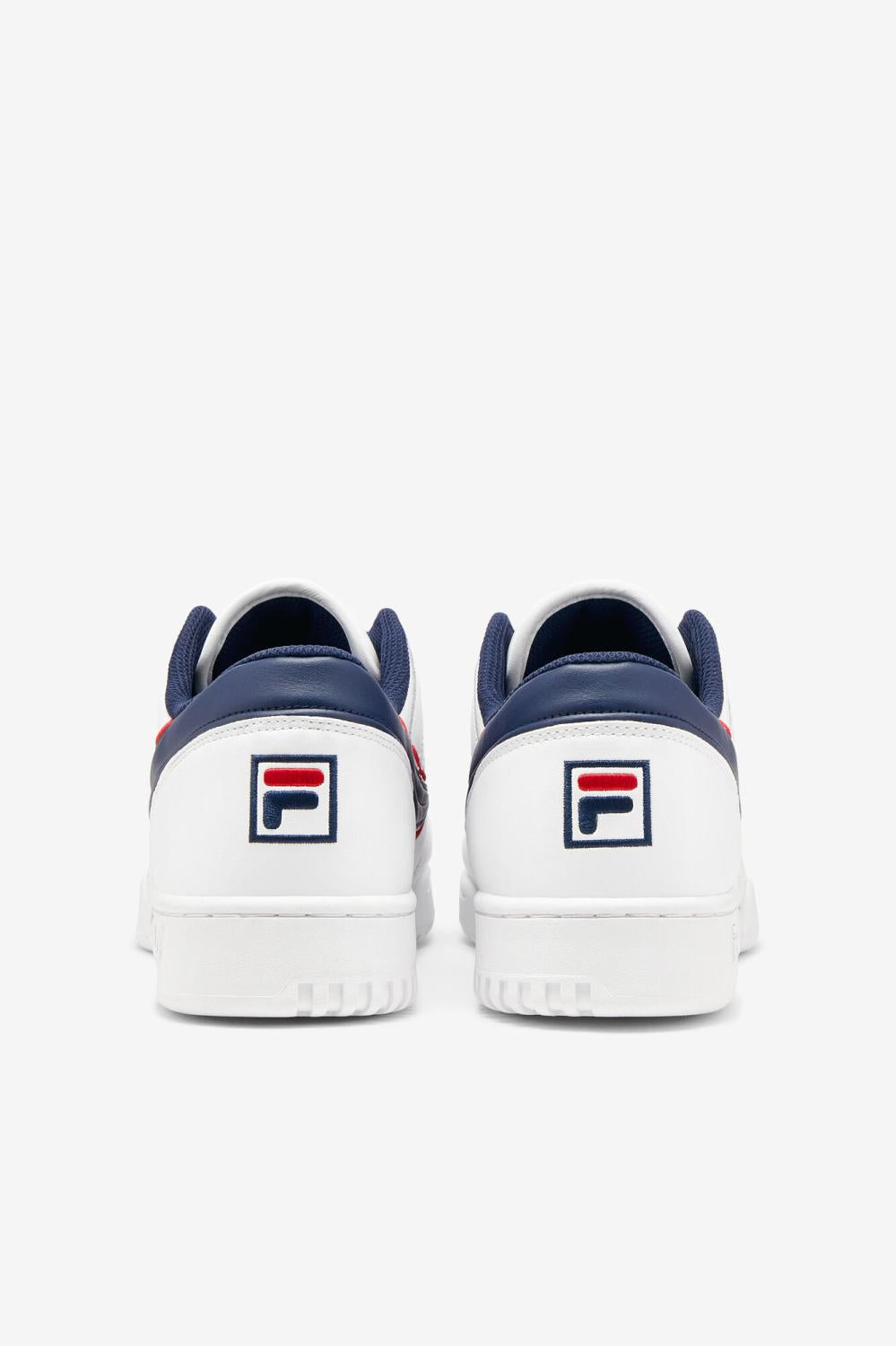 Men Sneakers &amp; Lifestyle | FILA Men's Original Fitness Offset 125 WHITE / NAVY / RED