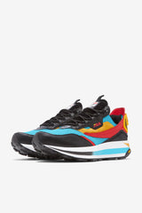 Men Sneakers &amp; Lifestyle | FILA Men's R1 Runner X Barneys 424 BLUEFISH / GOLD FUSION / BLACK
