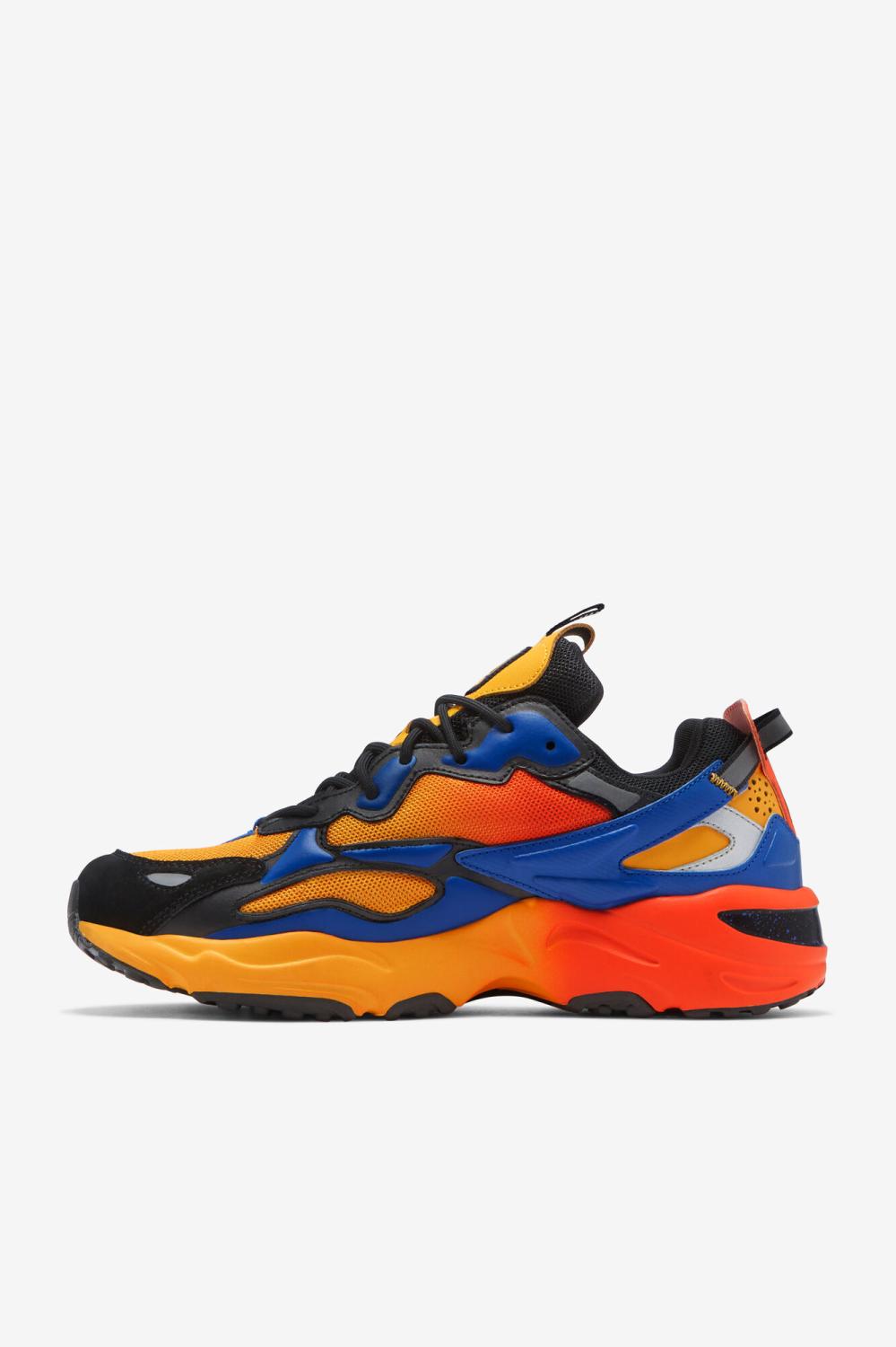 Men Sneakers &amp; Lifestyle | FILA Men's Ray Tracer Apex 732 SAFFRON / PRINCE BLUE / RED