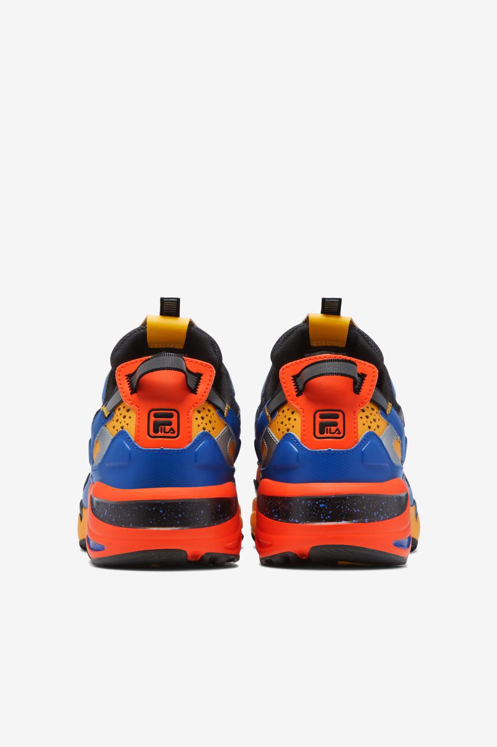 Men Sneakers &amp; Lifestyle | FILA Men's Ray Tracer Apex 732 SAFFRON / PRINCE BLUE / RED