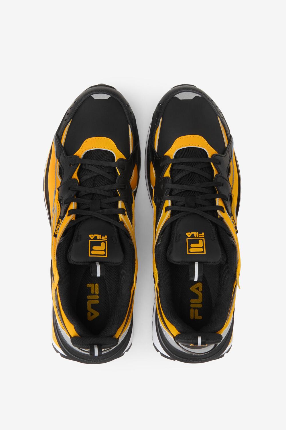 Men Sneakers &amp; Lifestyle | FILA Men's Sandenal 016 BLACK / GOLD FUSION / WHITE