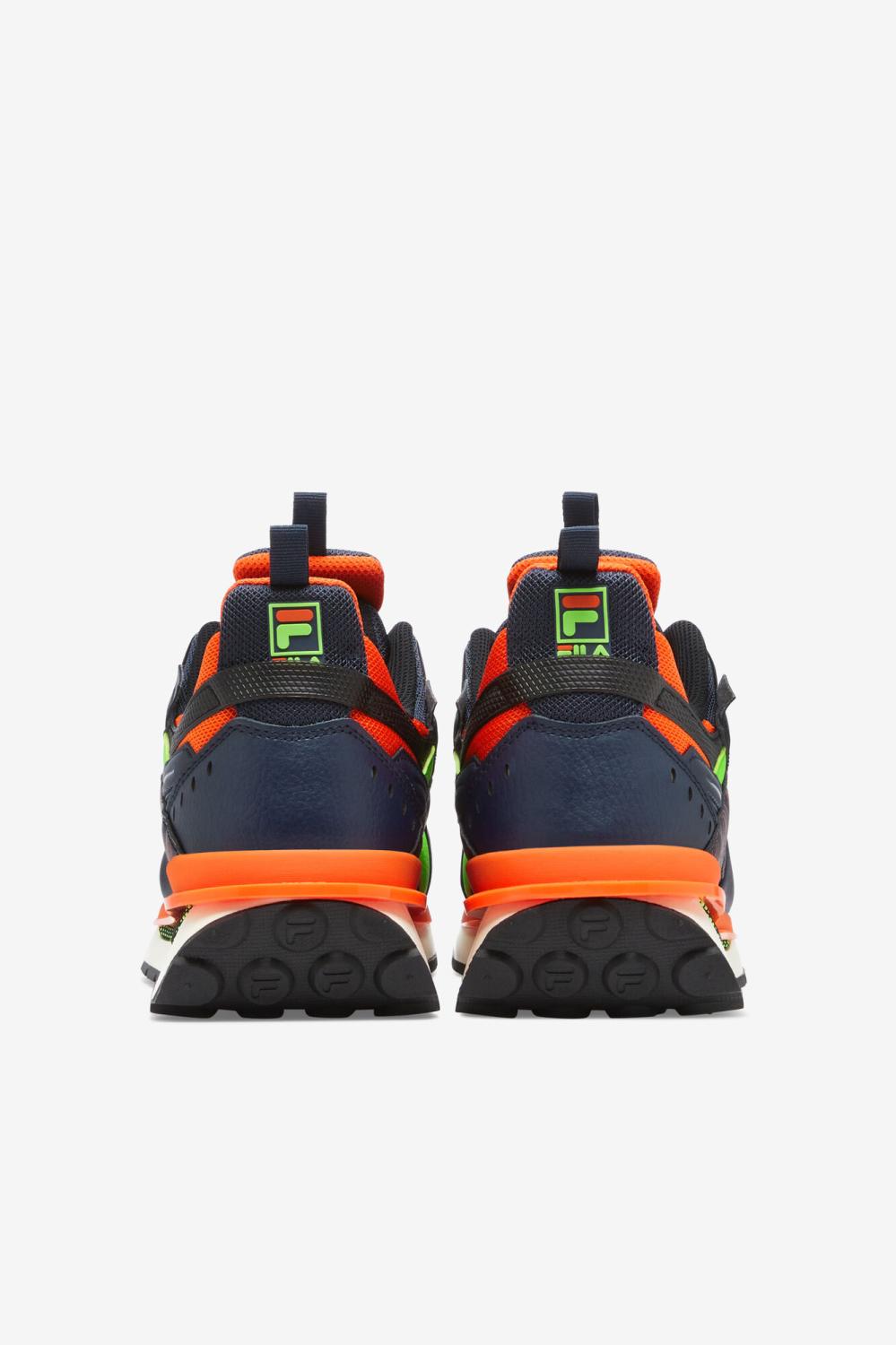Men Sneakers &amp; Lifestyle | FILA Men's Sandenal 440 DRESS BLUE / RED ORANGE / GREEN GECKO
