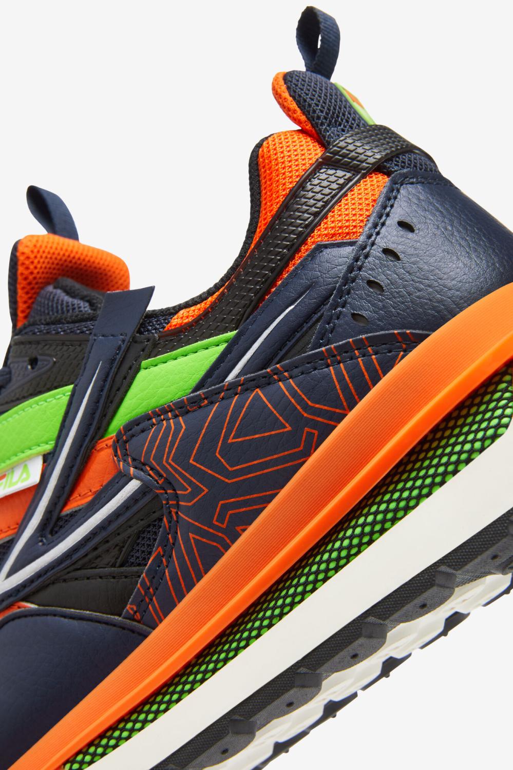 Men Sneakers &amp; Lifestyle | FILA Men's Sandenal 440 DRESS BLUE / RED ORANGE / GREEN GECKO