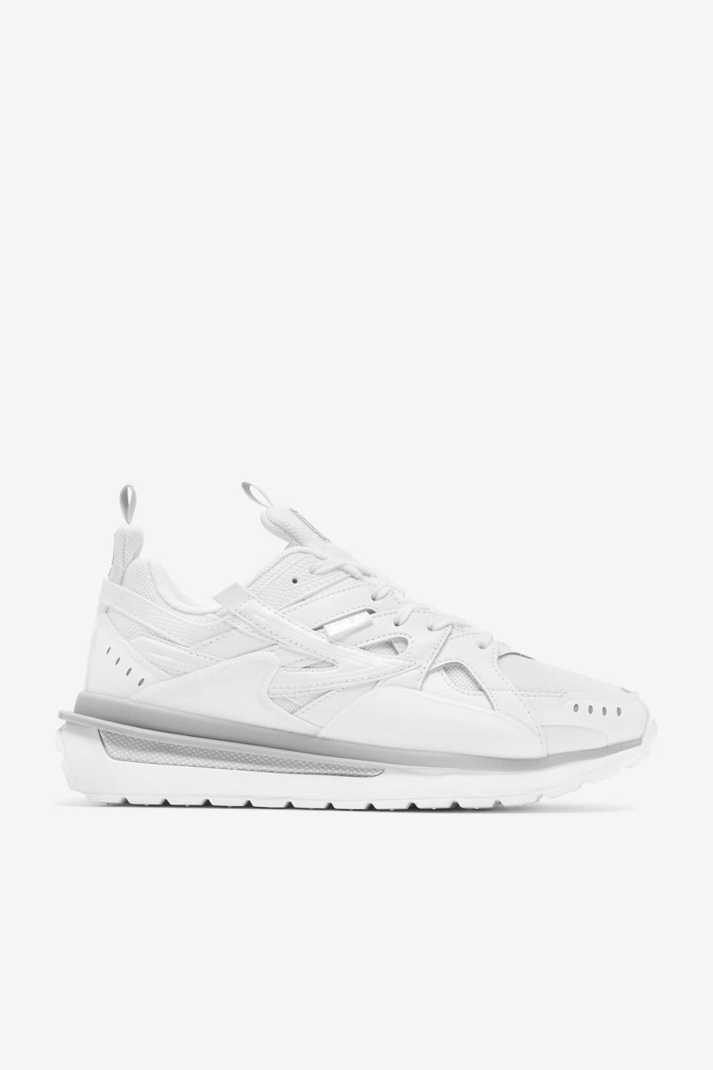 Men Sneakers &amp; Lifestyle | FILA Men's Sandenal Patched 101 WHITE / WHITE / GLACIER GRAY