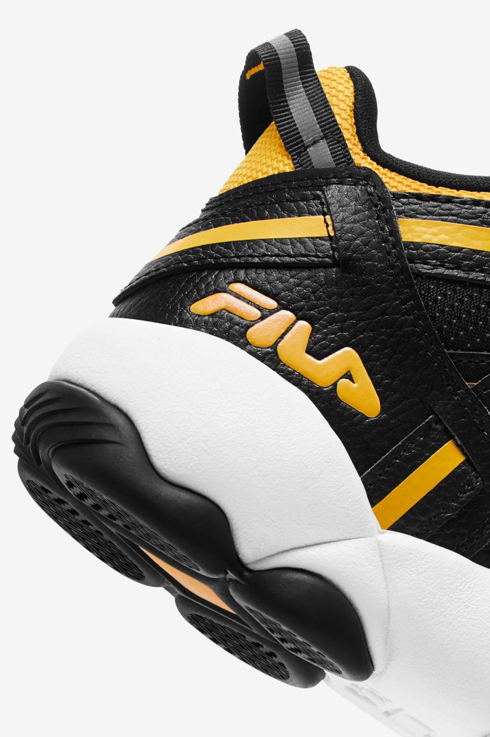 Men Sneakers &amp; Lifestyle | FILA Men's Stackhouse Spaghetti 016 BLACK / LEMON / WHITE