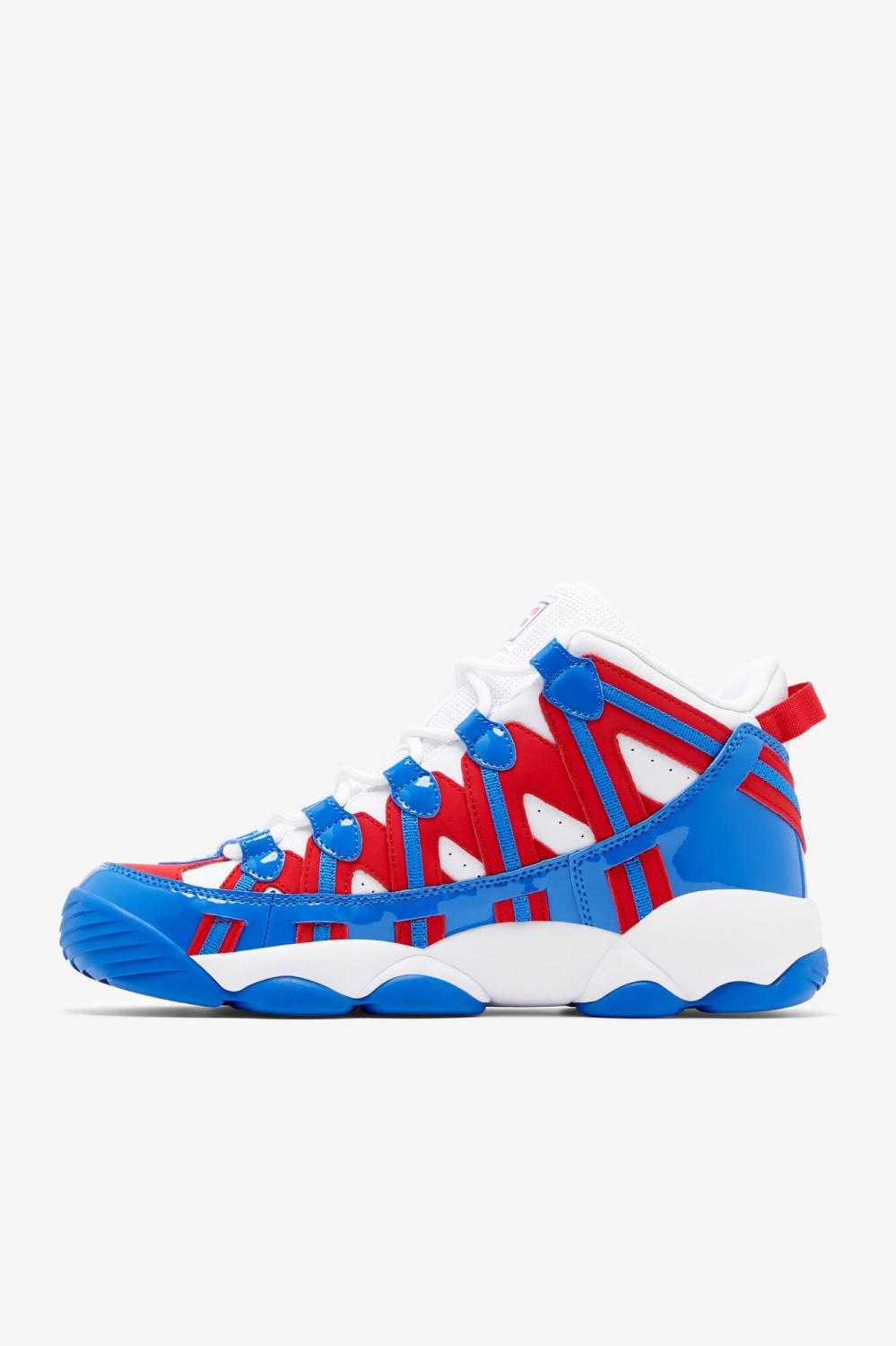 Men Sneakers &amp; Lifestyle | FILA Men's Stackhouse Spaghetti 125 WHITE / RED / PRINCE BLUE