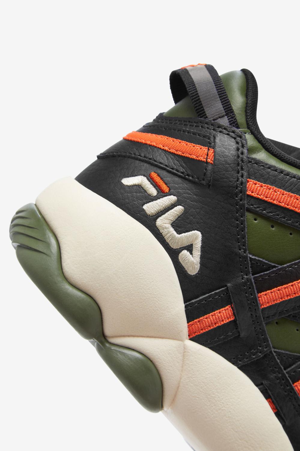 Men Sneakers &amp; Lifestyle | FILA Men's Stackhouse Spaghetti 306 CHIVE / ECRU / BLACK