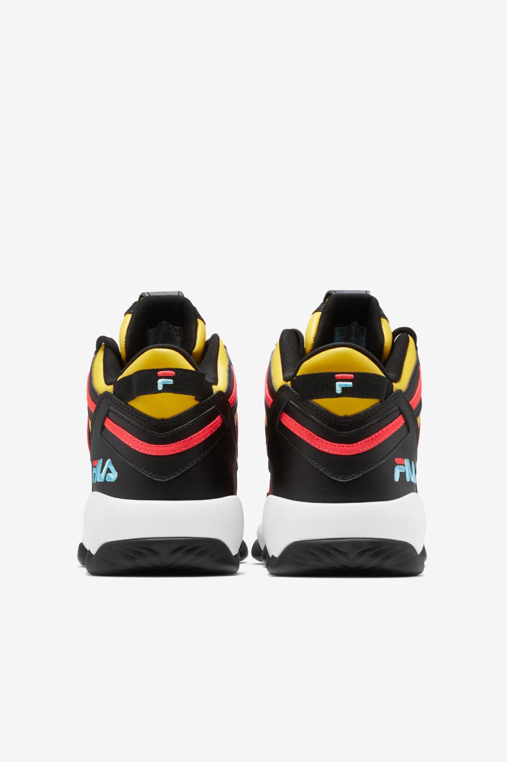 Men Sneakers &amp; Lifestyle | FILA Men's Stackhouse Spaghetti 708 LEMON / BLACK / BLUEFISH