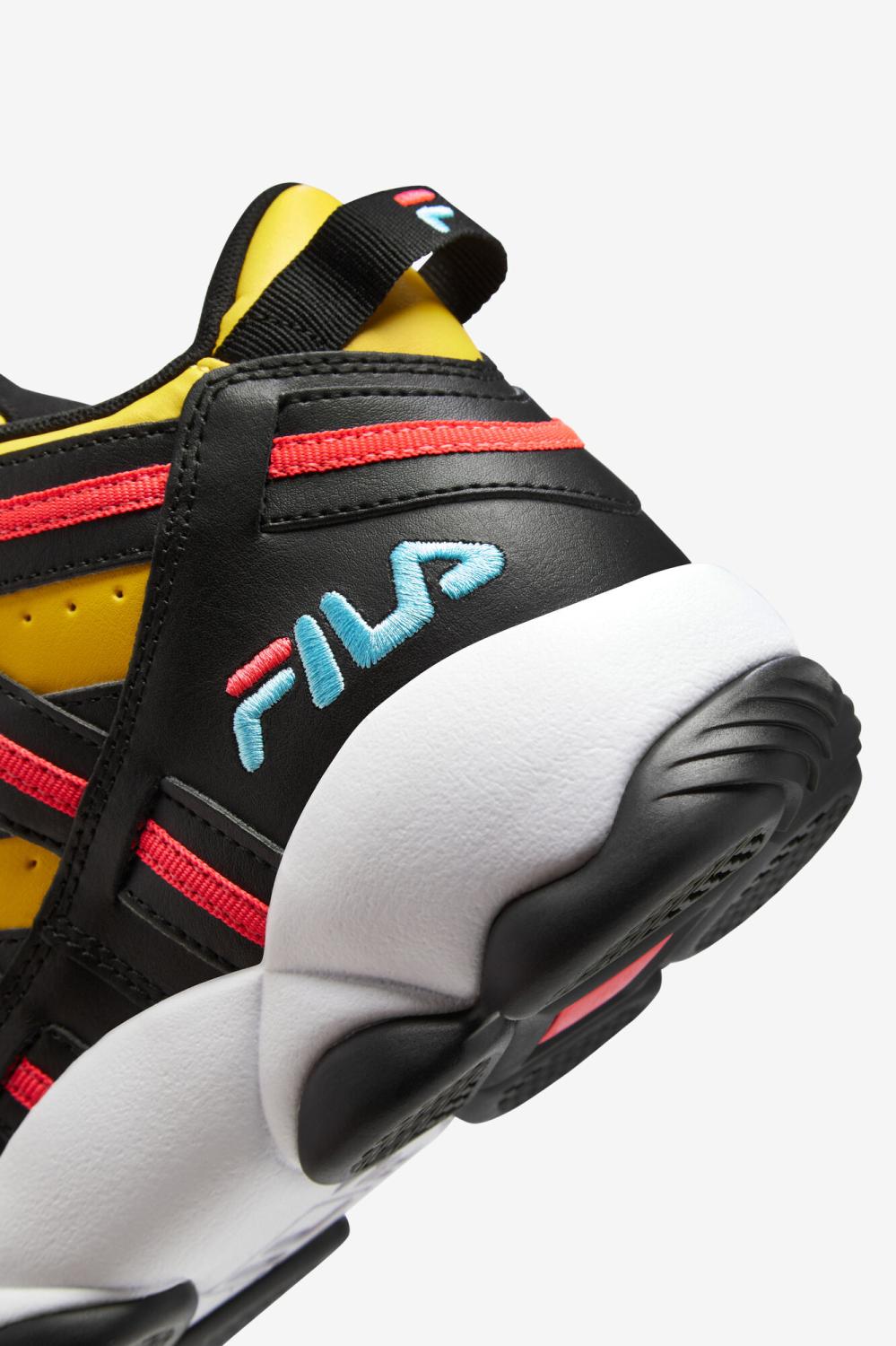 Men Sneakers &amp; Lifestyle | FILA Men's Stackhouse Spaghetti 708 LEMON / BLACK / BLUEFISH