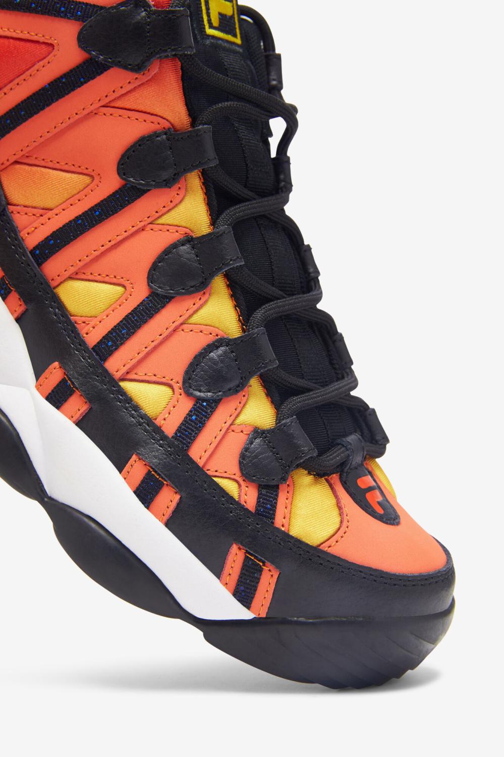 Men Sneakers &amp; Lifestyle | FILA Men's Stackhouse Spaghetti 732 SAFFRON / PRINCE BLUE / MANDARIN RED