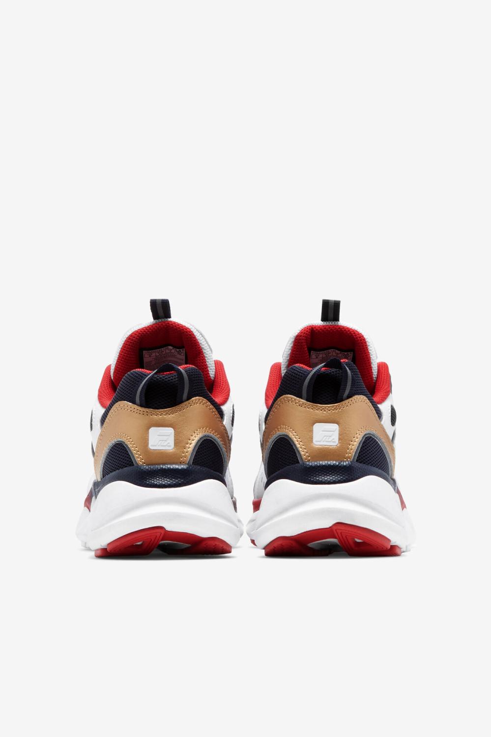 Men Sneakers &amp; Lifestyle | FILA Men's Trigate 125 WHITE / DRESS BLUE / FILA RED