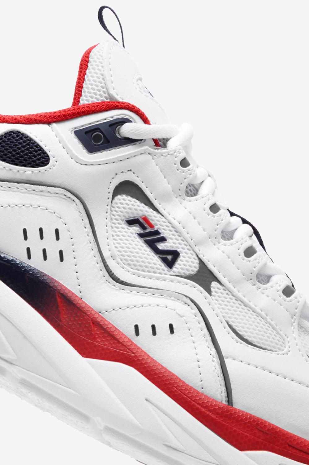 Men Sneakers &amp; Lifestyle | FILA Men's Trigate 125 WHITE / DRESS BLUE / FILA RED