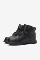 Men Steel Toe Shoes | FILA Men's Landing Steel Slip Resistant Steel Toe Boot BLK/BLK/BLK