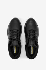 Men Steel Toe Shoes | FILA Men's Memory Breach Slip Resistant Steel Toe Shoe 001 BLACK / BLACK / BLACK