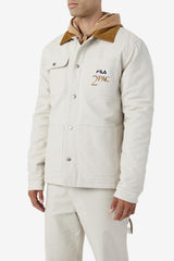 Men Sweaters &amp; Outerwear | FILA 2Pac Jacket 031 DOVE / BRONZE BROWN