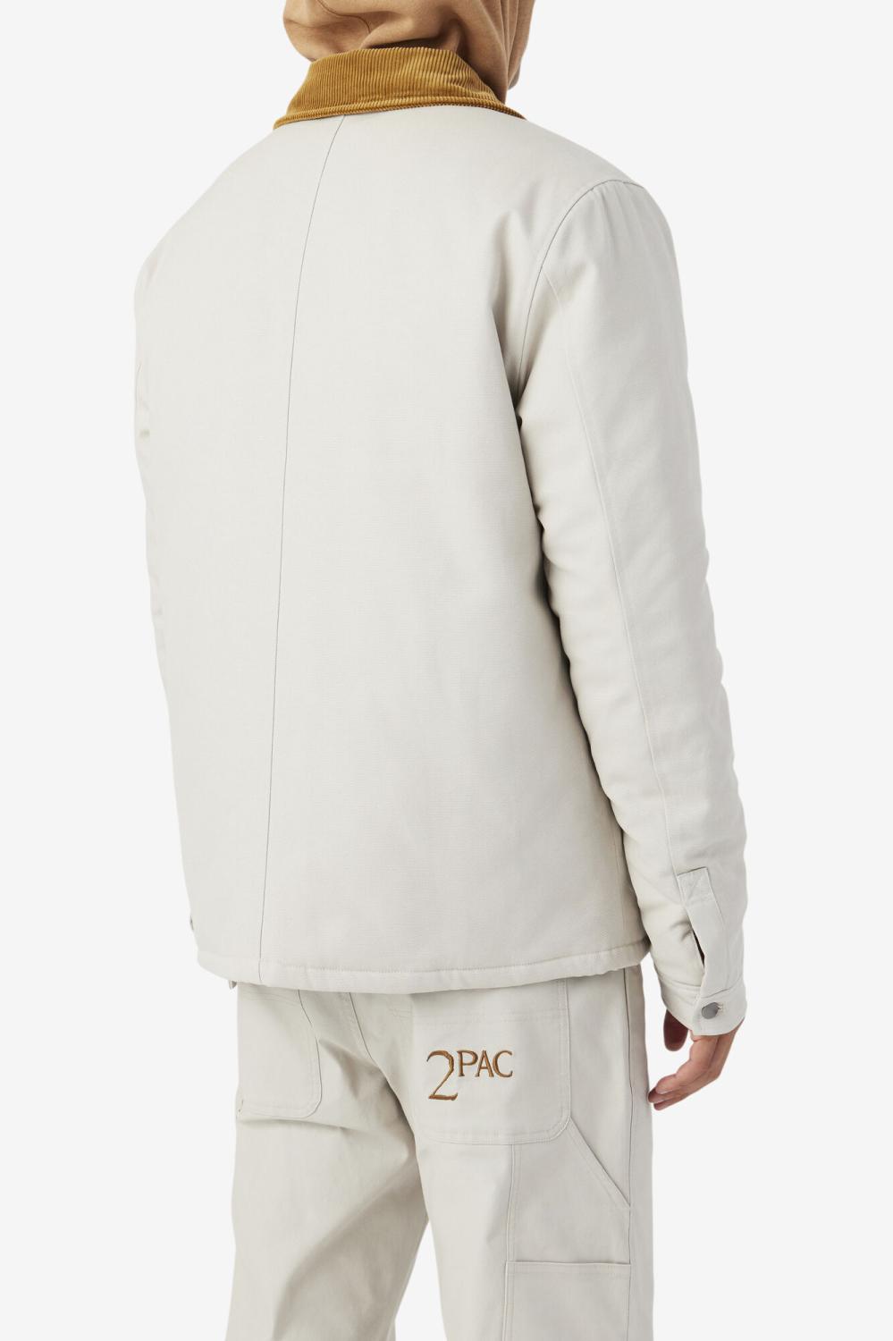 Men Sweaters &amp; Outerwear | FILA 2Pac Jacket 031 DOVE / BRONZE BROWN