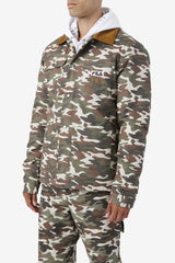 Men Sweaters &amp; Outerwear | FILA 2Pac Jacket 373 CAMO PRINT / BRONZE BROWN