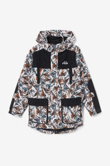 Men Sweaters &amp; Outerwear | FILA Antarctic 3-in-1 Park 047 GIRAFFE PRINT