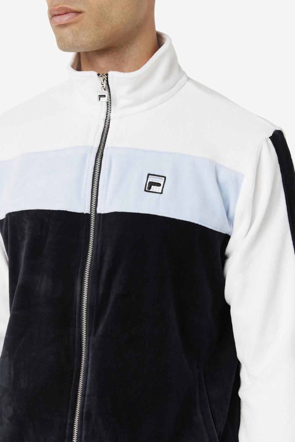 Men Sweaters &amp; Outerwear | FILA Brice Velour Jacket