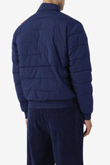 Men Sweaters &amp; Outerwear | FILA Brody Puffer Jacket 410 FILA NAVY