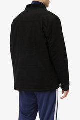 Men Sweaters &amp; Outerwear | FILA Crank Reversible Jacket 001 BLACK / JUNE BUG