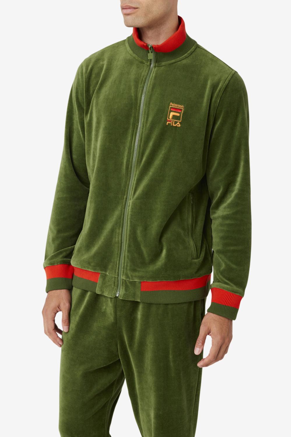 Men Sweaters &amp; Outerwear | FILA FILA X Paterson Velour Jacket