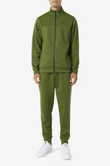 Men Sweaters &amp; Outerwear | FILA Gonal Zip Jacket 303 CHIVE / BLACK